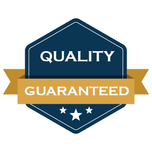 100% QUALITY GUARANTEED